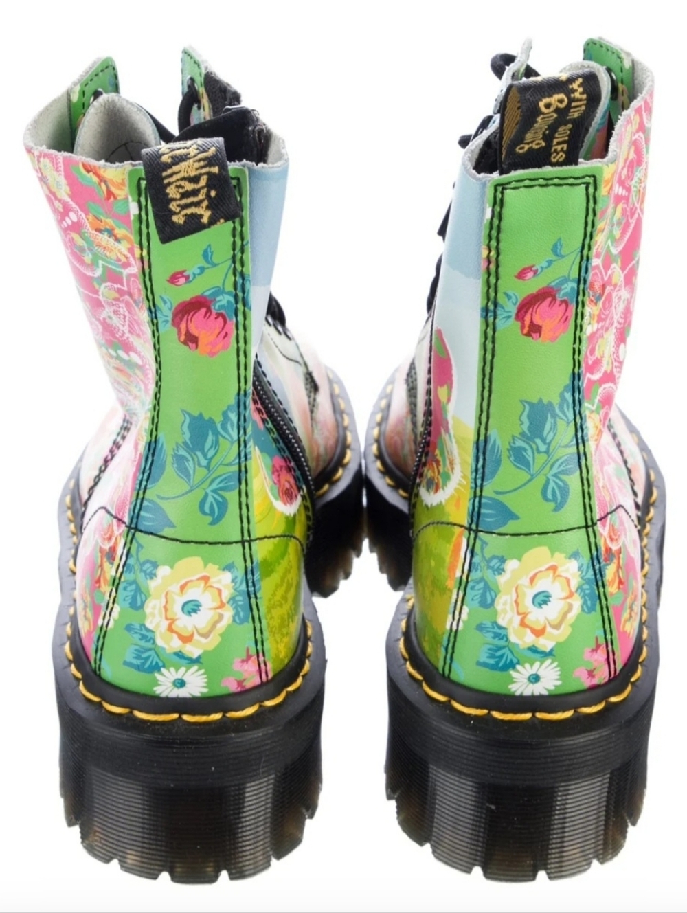 Dr. Marten's Women's NWOB RARE "JADON" SPRING PERFECT LEATHER BOOTS US7/38/UK5 - Picture 4 of 16